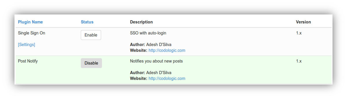codoforum plugin backend